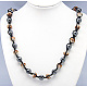 Fashion Polymer Clay Rhinestone Necklaces X-NJEW-Q172-6-2