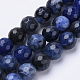 Natural Sodalite Beads Strands G-S281-07-8mm-1