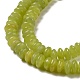 Natürliche Zitronen Jade Perlen Stränge G-Z030-A04-01-3