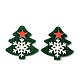 Акриловые подвески с рождественским принтом SACR-G019-A05-1