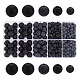 arricraft 314 Pcs Black Stone Beads G-AR0005-33-1