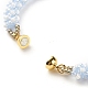 Bracelet en perles de verre au crochet BJEW-JB08083-01-6