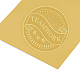 Self Adhesive Gold Foil Embossed Stickers DIY-WH0211-042-4