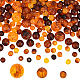 PandaHall 237pcs Acrylic Pumpkins Beads OACR-PH0001-72-1