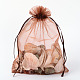 Organza Gift Bags with Drawstring OP-R016-17x23cm-12-1