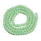Chapelets de perles en verre opaque de couleur unie EGLA-A034-P4mm-D28-2