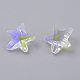 Faceted Glass Charms GLAA-H101-A-12-2