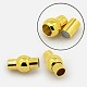 Brass Magnetic Clasps with Glue-in Ends KK-G230-4mm-M-2