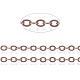 Латунные плоские овальные кабельные цепи CHC025Y-01-R-1