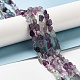 Raw Rough Natural Fluorite Beads Strands G-I283-G02-01-2