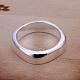 Los anillos de dedo de diseño de latón clásicas para las mujeres RJEW-BB13250-7-2