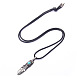 Alloy Pendant Necklaces NJEW-F235-03AS-2
