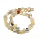 White Bear Natural Grey Agate Beads Strands G-A128-AS09-2