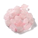 Fili di perline quarzo roso  naturale  G-C182-30-02-3