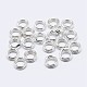 925 серебряное разделенное кольцо для прыжков STER-F036-01S-1x8mm-1