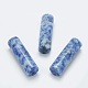 Perles de jaspe tache bleue naturelle G-G760-L15-1