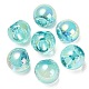 Placage uv perles acryliques irisées arc-en-ciel OACR-G012-06-2
