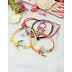 Personalized Tibetan Style Anchor Multi-strand Bracelets BJEW-JB00654-1