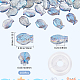 Sunnyclue 1 boîte de perles de poisson en verre DIY-SC0020-13C-2