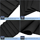 ベネクレアラテックス超ワイドフラット弾性輪ゴム  ウェビング衣類縫製アクセサリー用  ブラック  300mm  1 M EC-BC0001-32B-5