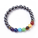 Bracelets élastiques en pierres gemmes X-BJEW-P179-04-1