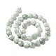 Chapelets de perles naturelles de jade du Myanmar/jade de Birmanie G-C238-12A-3