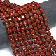 Натуральные красные яшмы бусы пряди G-K389-A13-01-2