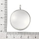 Подвески-медальоны из нержавеющей стали 304 STAS-S132-15P-02-3