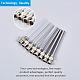 BENECREAT 16PCS 1.5 Inch Stainless Steel Dispensing Needle Tip Blunt Syringe Needle with Luer Lock for Refilling Glue Syringes TOOL-BC0008-36-5
