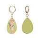 (Jewelry Parties Factory Sale)Brass Huggie Hoop Earring EJEW-JE04484-06-2