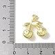 Латунные подвески&nbsp;KK-P290-10G-3