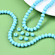 Chapelets de perle en pâte polymère manuel CLAY-N008-053-10-7