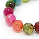 Natural Agate Beads Strands G-O016-02A-2
