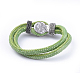 Pu cuir fabrication de bracelets X-AJEW-R023-06-4
