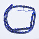 Chapelets de perles en lapis-lazuli naturel G-K246-29A-2