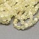 Chapelets de perles en verre électroplaqué EGLA-J032-6mm-F03-2