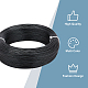 BENECREAT 22 Gauge(0.6mm) Black Aluminum Wire 918 Feet(280m) Bendable Metal Sculpting Wire for Beading Jewelry Making AW-BC0007-0.6mm-07-5