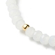 Glass Beads Stretch Bracelets Sets BJEW-JB06575-02-12
