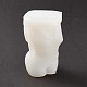 シリコーン金型を作る diy の裸の女性の花瓶  レジン型  UVレジン＆エポキシ樹脂3Dセクシーレディボディクラフトメイキング用  ホワイト  103x72x63mm  内径：31x49mm DIY-G050-01-4