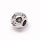 Rondelle 304 Stainless Steel Grade A Rhinestone European Large Hole Beads OPDL-M012-11AS-2