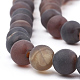 Chapelets de perles d'agate naturelle G-T106-022-2