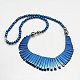 Non-magnetic Synthetic Hematite Necklaces X-NJEW-D096-8-1