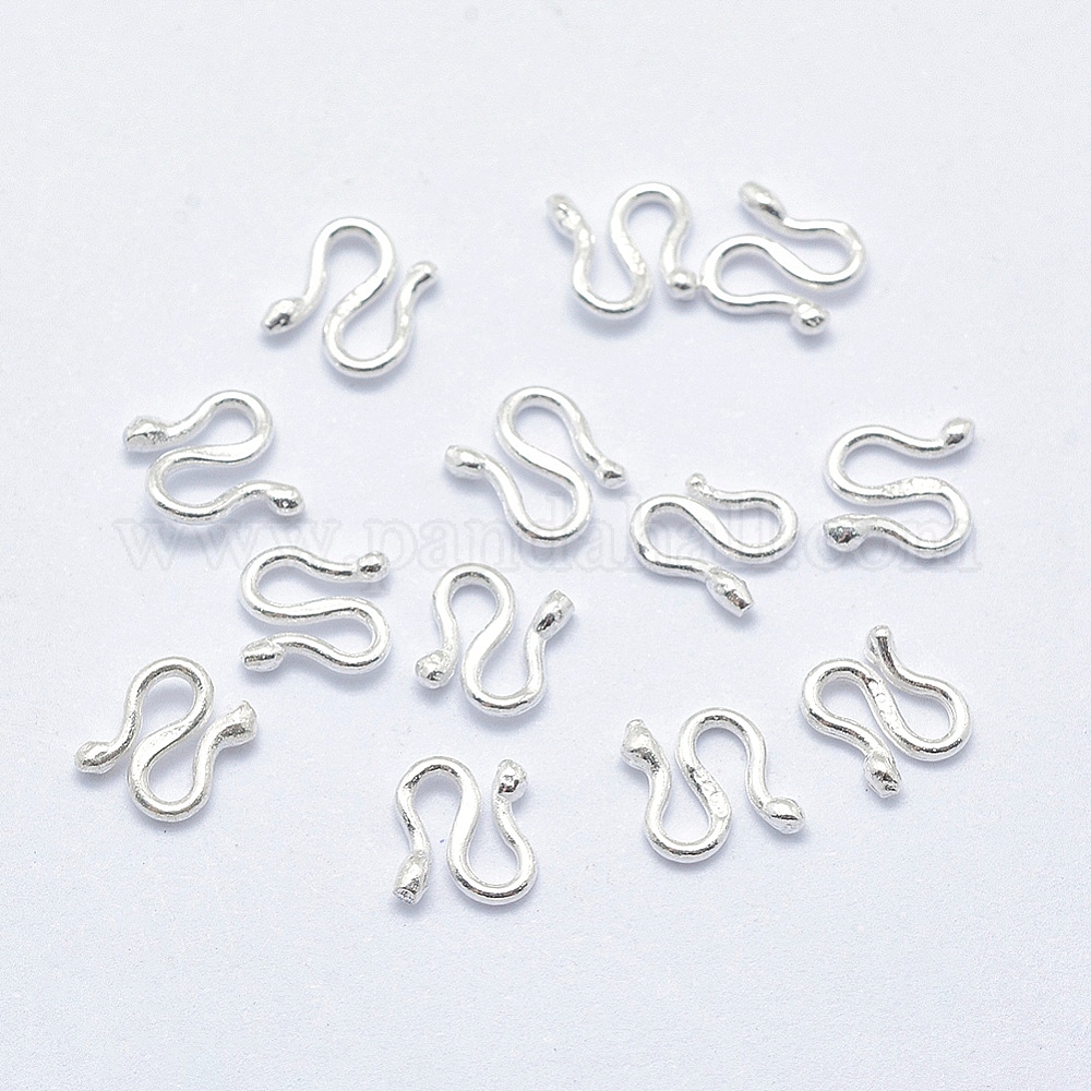 Wholesale 925 Sterling Silver S Shape Clasps - Pandahall.com