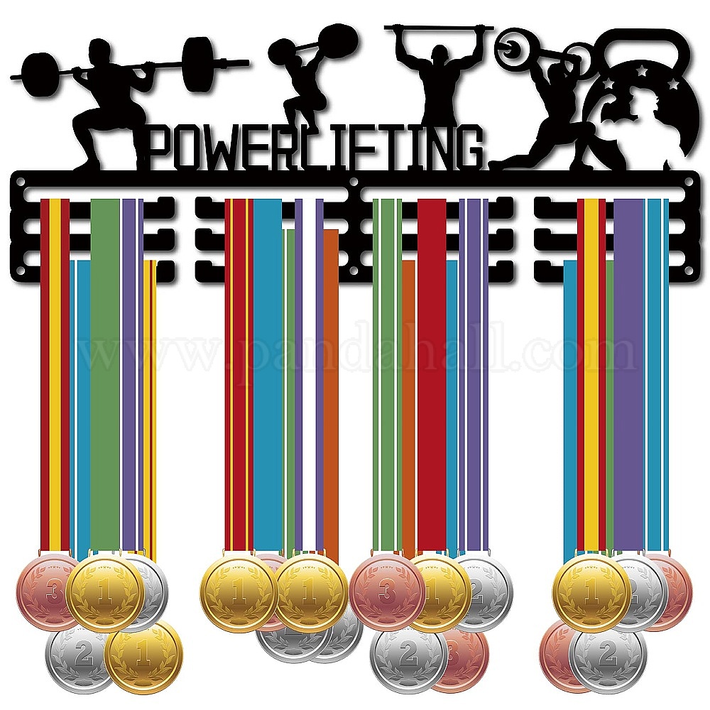 Wholesale CREATCABIN Powerlifting Medal Hanger Display Sports Medal