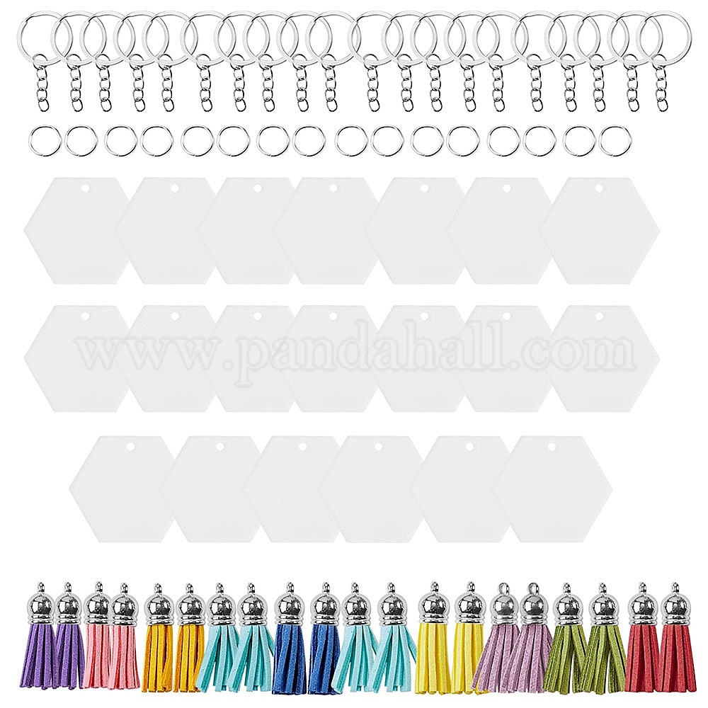 Wholesale DIY Tassel Keychain Making Kit - Pandahall.com