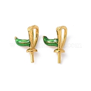 Латунные эмалевые ушковые штифты для крепления колышков KK-K399-16A-01