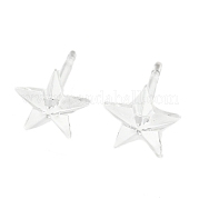 Выводы серьги из смолы FIND-H046-11