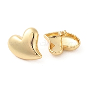 Серьги-гвоздики из латуни для женщин EJEW-G394-17G