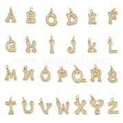 Латунные микро проложить кубического циркония подвески KK-I382-05G