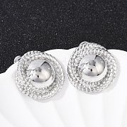 Серьги-гвоздики из нержавеющей стали 304 EJEW-G423-13P